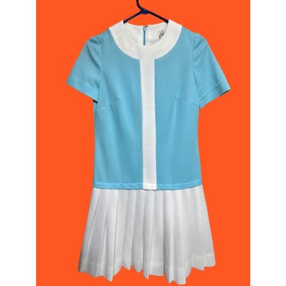 Vintage 1960’s/1970’s Lorch Hobbies Knit Dress Mod - Picture 3 of 6